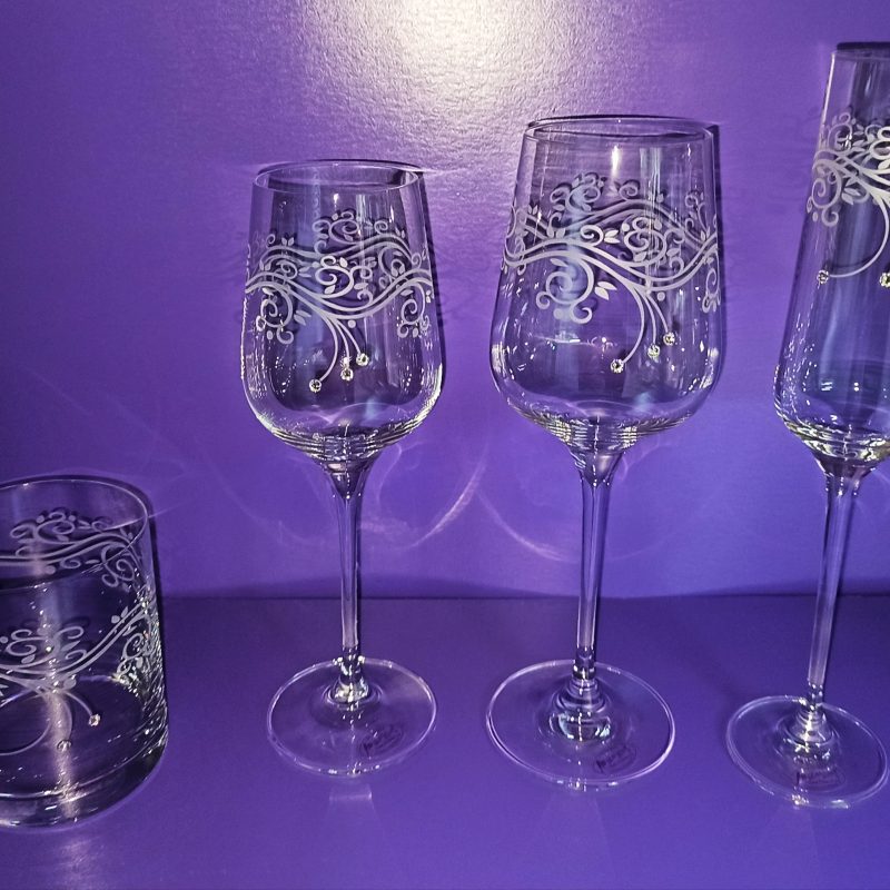 Venček s Swarovski kristali