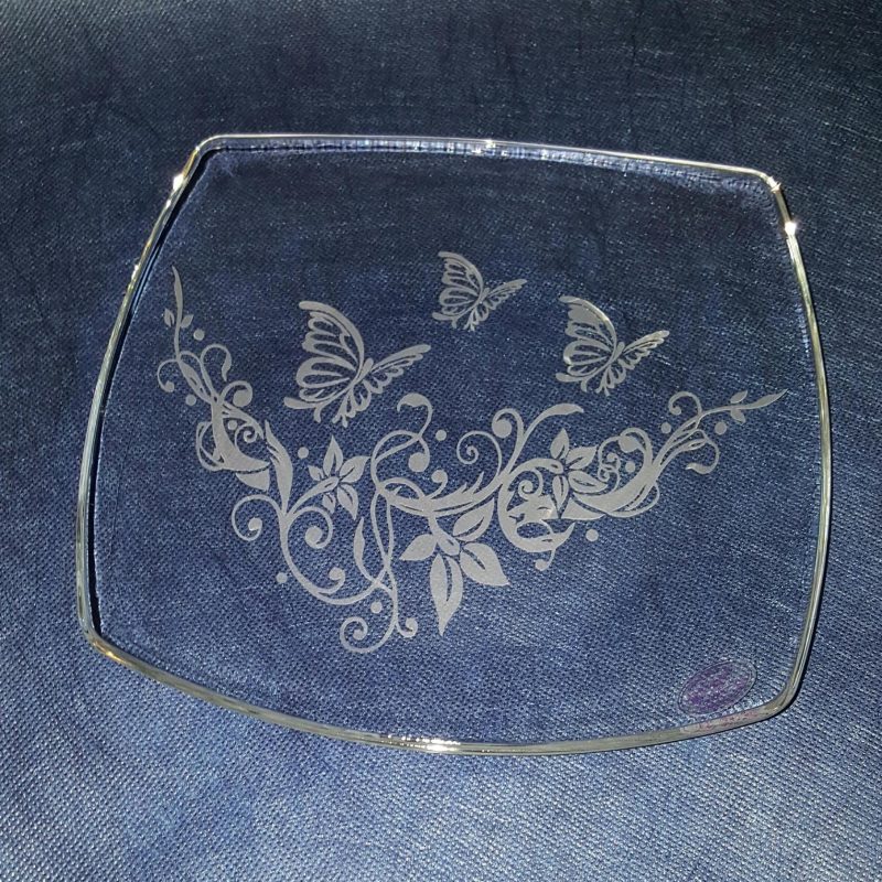 Krožnik 26 x 26 cm - različni vzorci